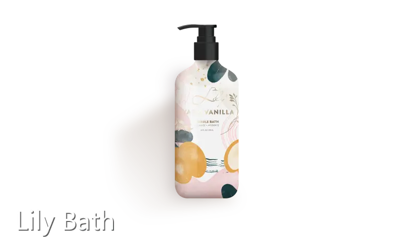 Private Label Warm Vanilla Bubble Bath Manufacturer - Lily Bath-1 1