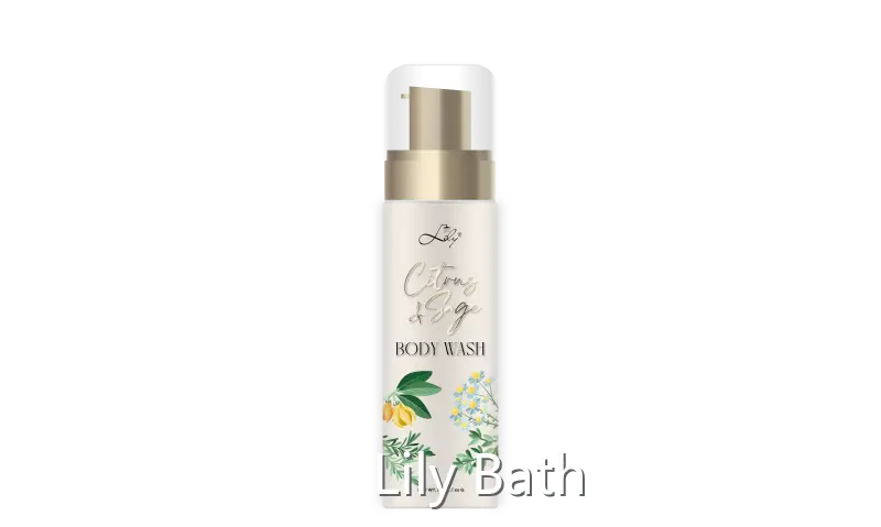Best Quality Body Wash Electroplated Cap - - Lily Bath 1