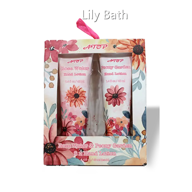 Top Hand Lotion 1.4 Fl Oz / 40 ML * 2 - - Lily Bath 1