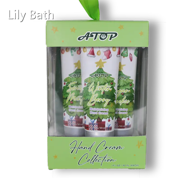 Top Hand Creams Electroplated Cap - - Lily Bath 1