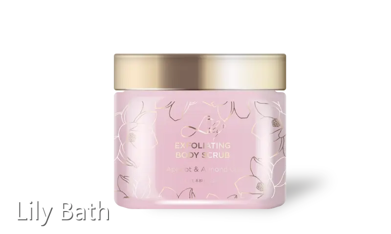 Private Label Body Scrub 8.81 Oz / 250 G - - Lily Bath 1