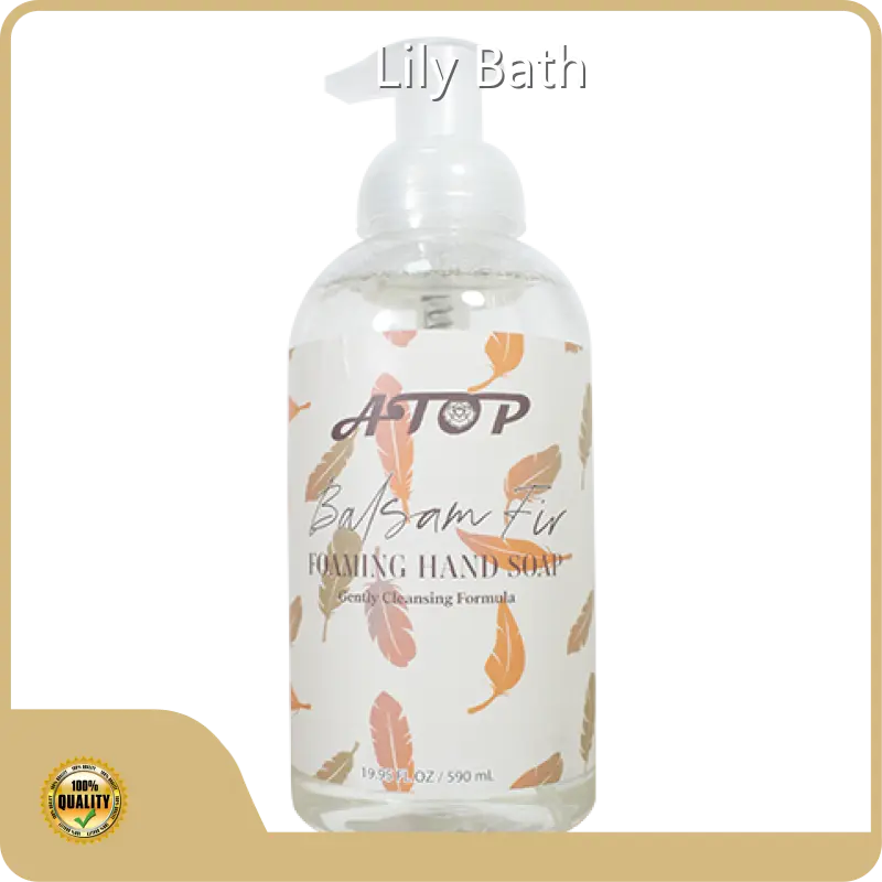 Soap Hand Foam Electroplated Cap by Lily Bath 1