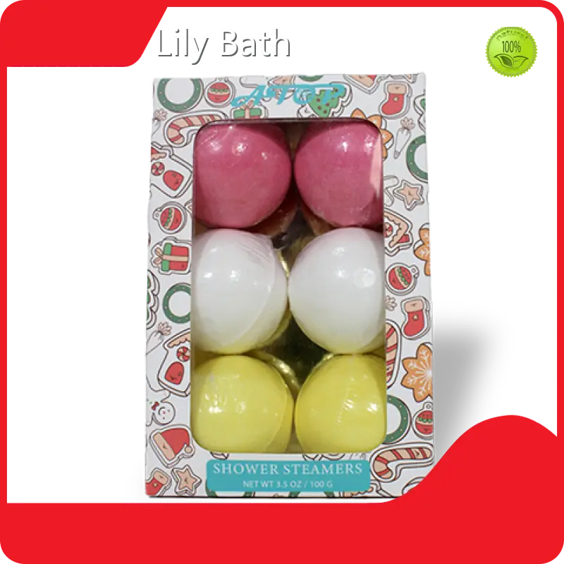 Shower Steamers Supplier Spherical - - Lily Bath 1