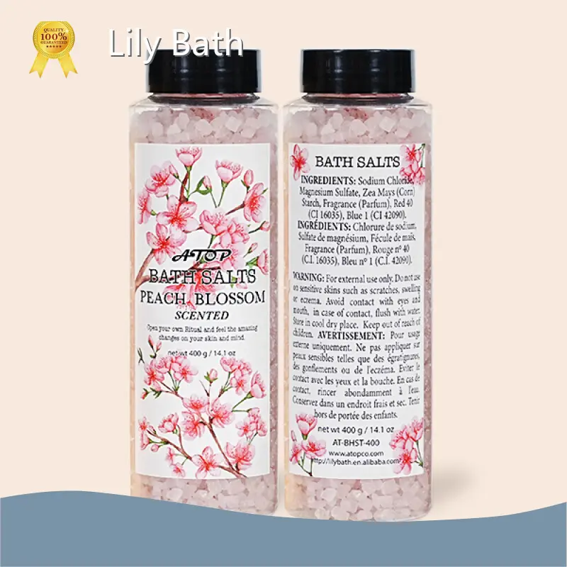 Body Care Manufacturers Pink by Lily Bath 1