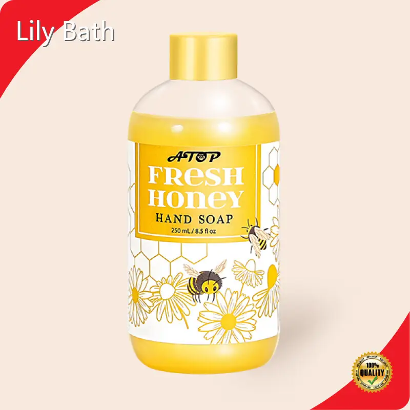 Custom Hand Care PET Bottle by Lily Bath 1
