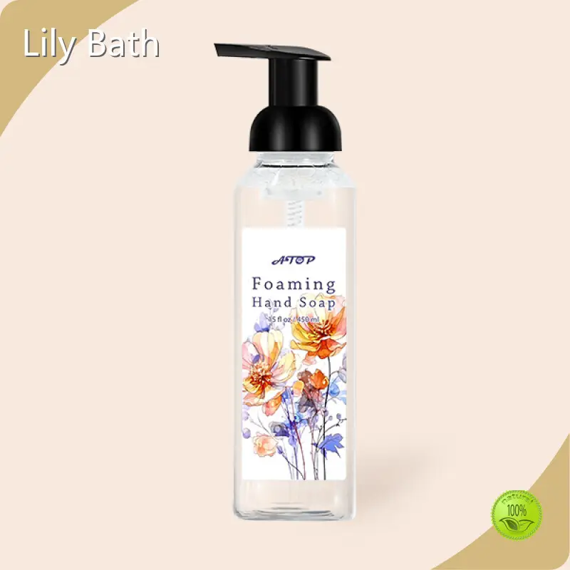 Soap Hand Foam Yellow by Lily Bath 1