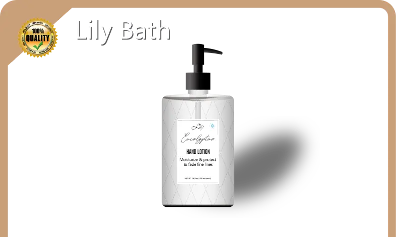 High Quality Hand Lotion Colorless Transparent by Lily Bath 1