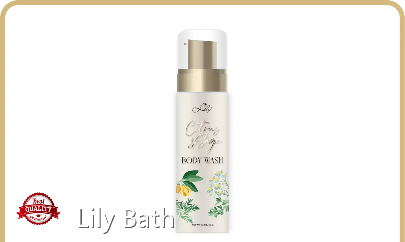 Body Wash Manufacturers Electroplated Cap - - Lily Bath 1