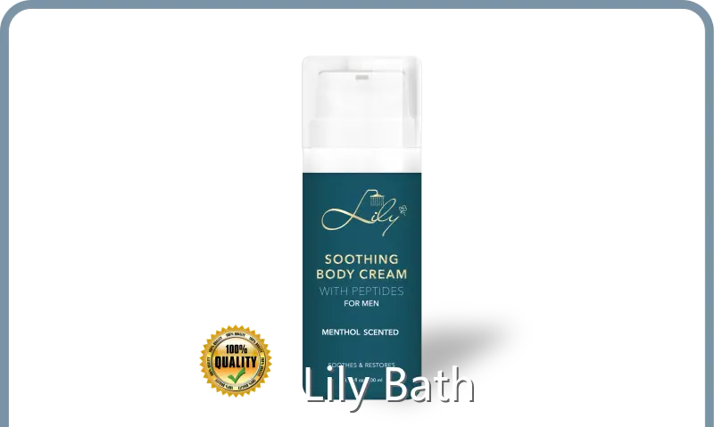 High Quality Body Cream White by Lily Bath 1