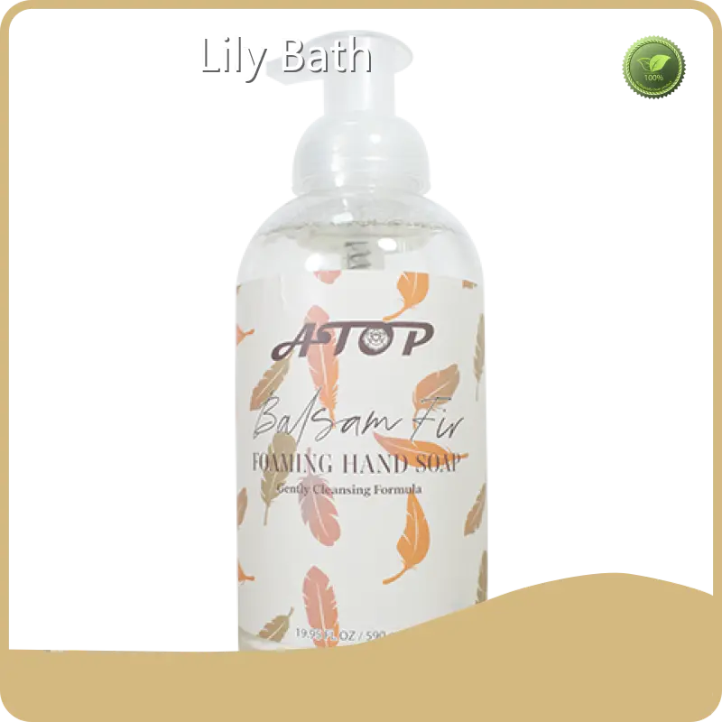 Foaming Hand Soap Electroplated Cap - - Lily Bath 1