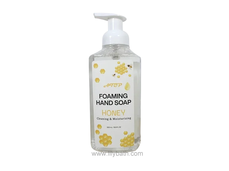 Customized Private Label Cleaning & Moisturizing Honey Foaming Hand Soap Manufacturer - Lily Bath 1