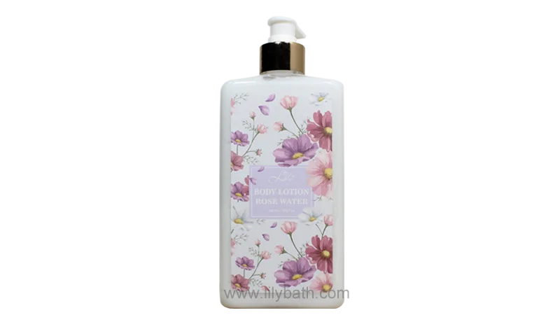 Private Label Körperlotion mit Rosenwasser für Einzelpersonen haben trockene Haut - Lily Bad 1