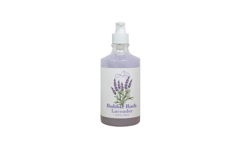 Kräuterblasenbad Duschgel Reinigungsreinigung & Nahrung für trockene Haut - Lilienbad 1