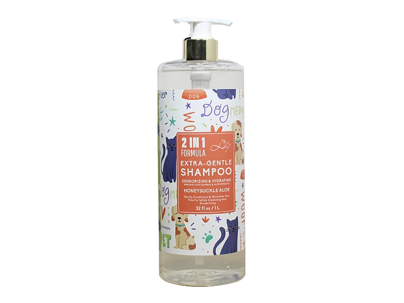 Botánico  Honey Multi -uso Pet Shampoo Cleaning & calma & acondicionamiento & Desodorización para perros - baño de lirio 1