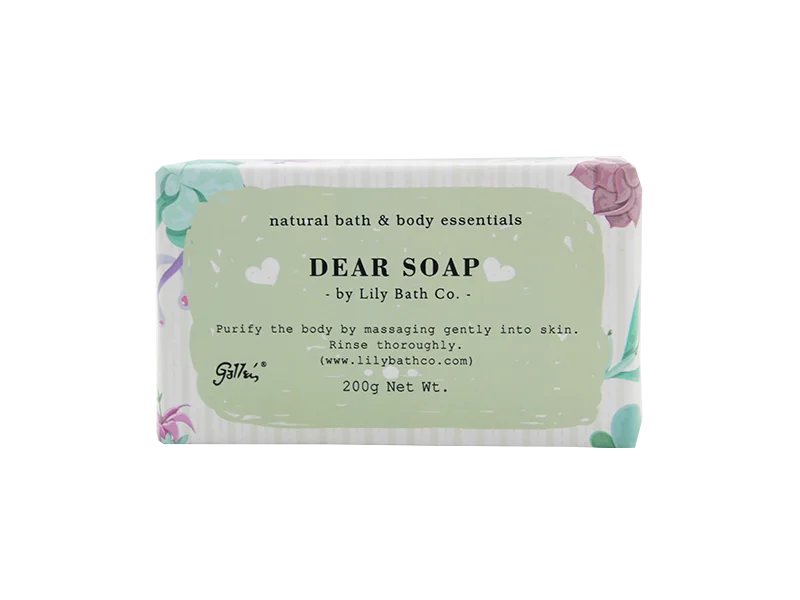 Handgemachtes Liebesseifenstück, extra sanfte Pflegereinigung als Geschenk – Lily Bath 1