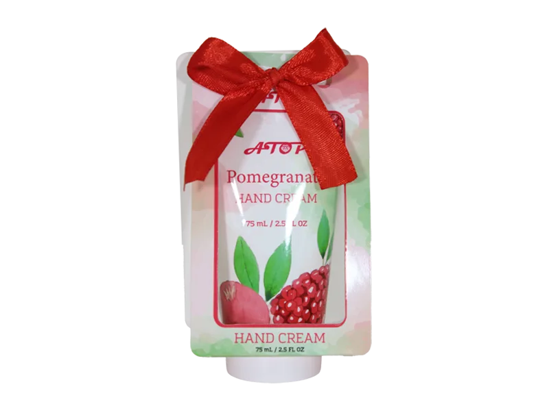 2,5 fl oz Reisegröße Tube Flip Cover Nährende Granatapfel-Handcreme - Lily Bath 1