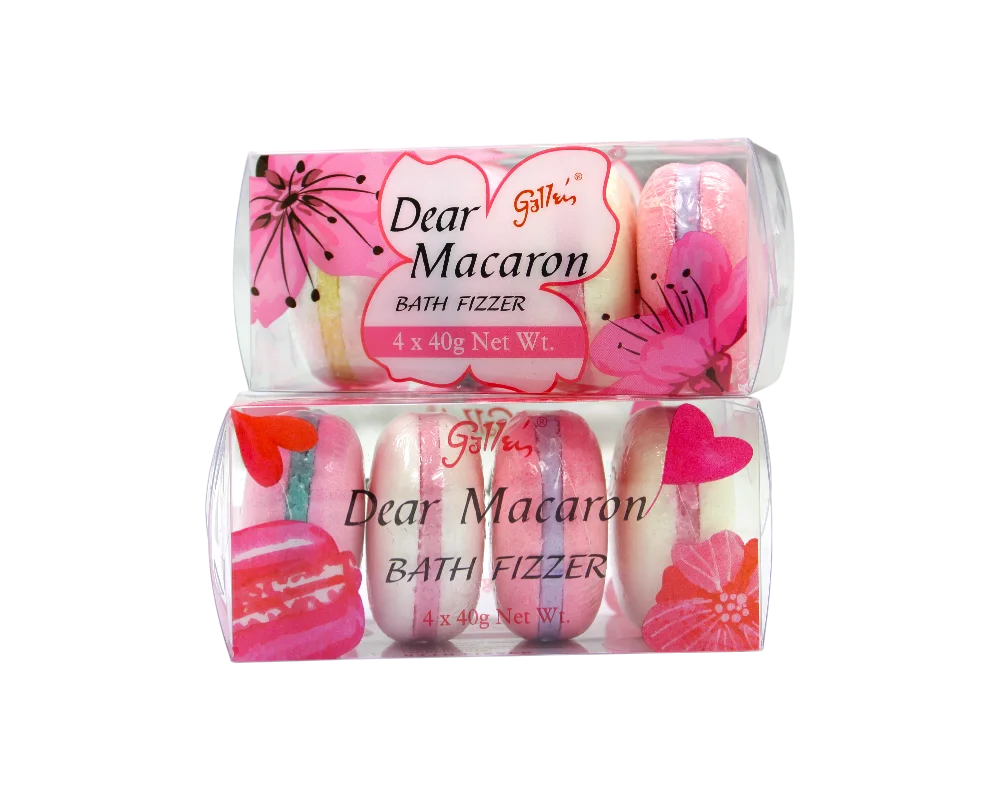 Macaron Bath Fizzers Gift Set