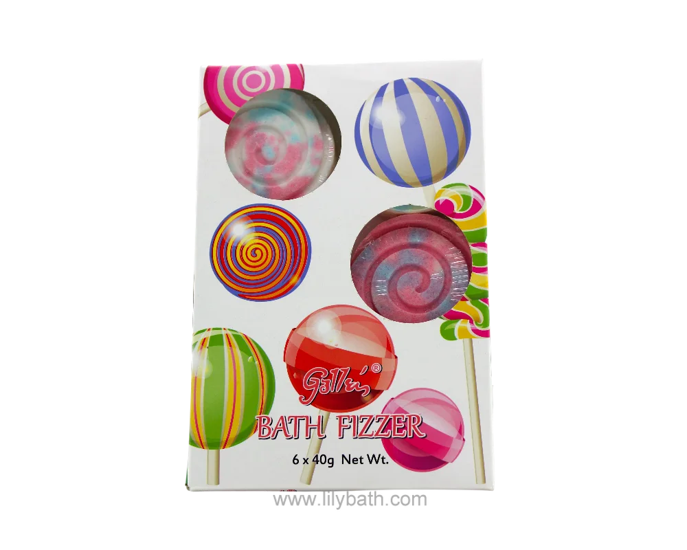 Sweet Treat Donut Bath Fizzer Gift Set - Handmade Luxury Bath Bomb in Clear PVC Window Display Box 1