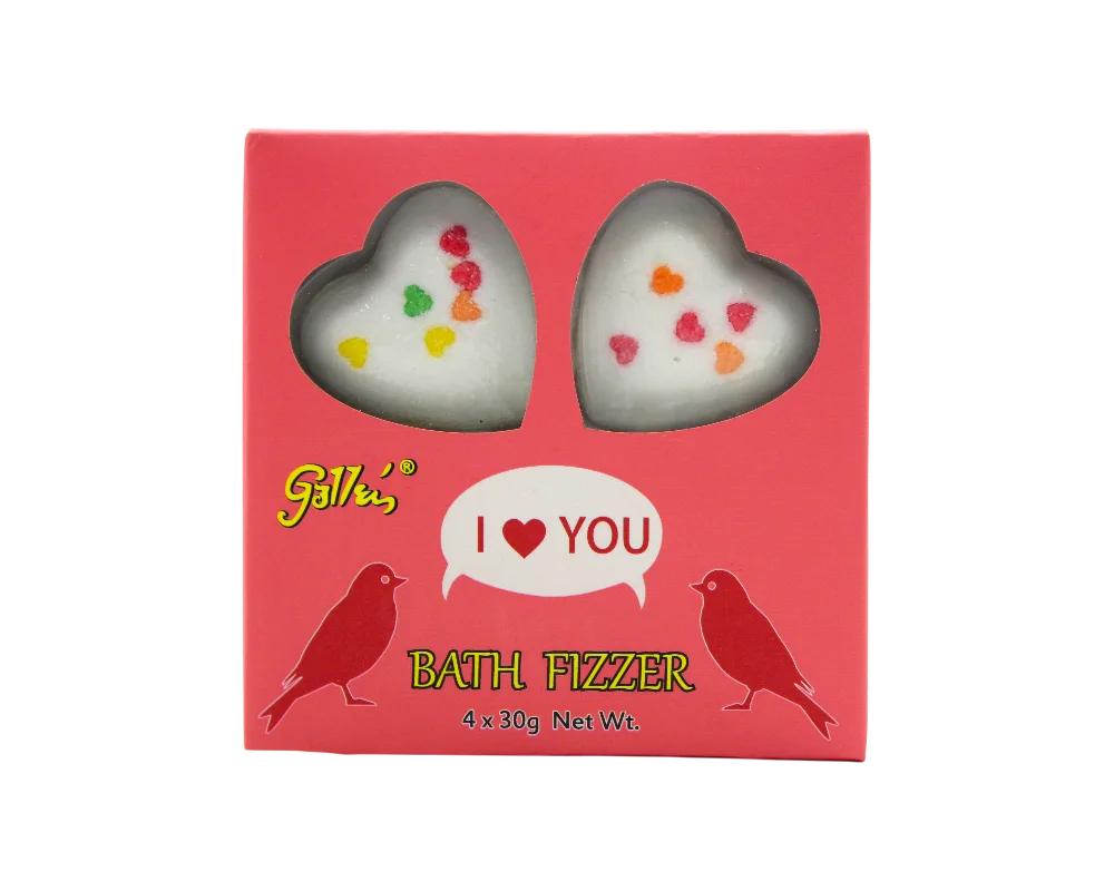 40 g handgemachter, beruhigender Badesprudler in einer Geschenkbox mit durchsichtigem PVC-Fenster – handgemachte Mini-Badebombe 1