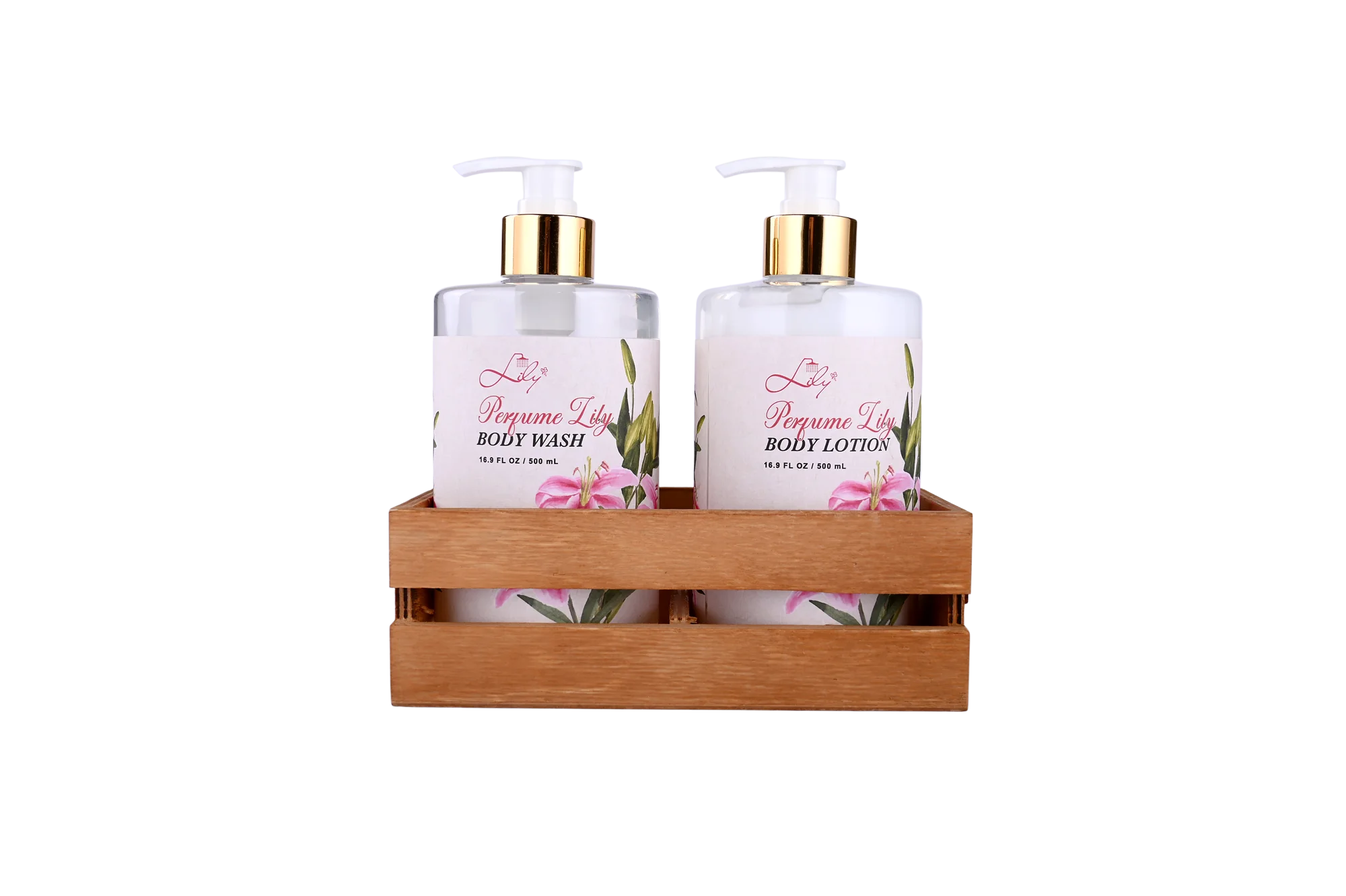 body wash and lotion set