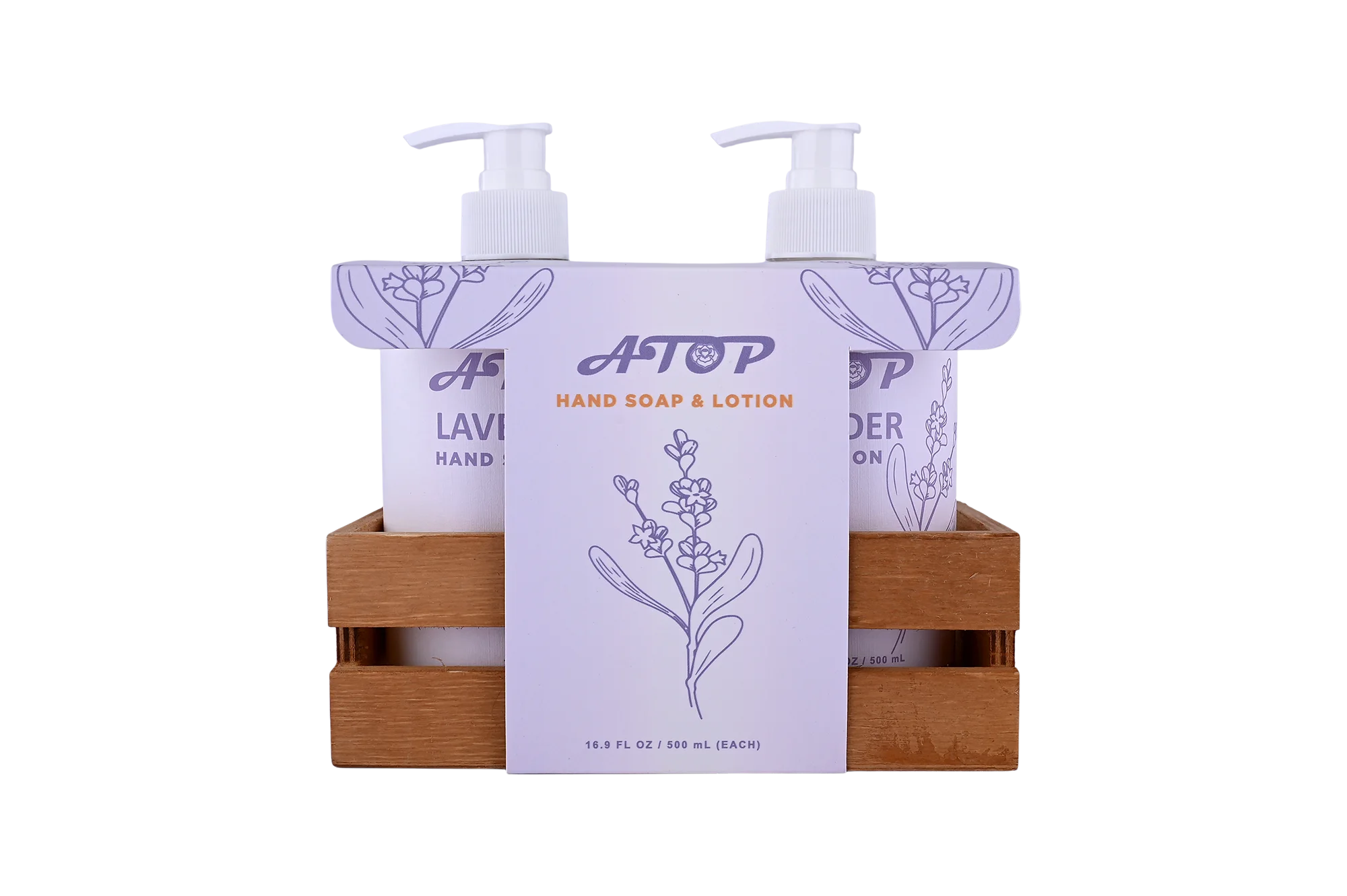 Lavender Hand Soap & Lotion Set