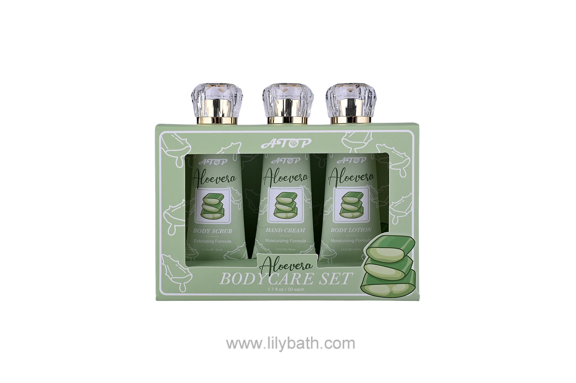 set trio per la cura della pelle