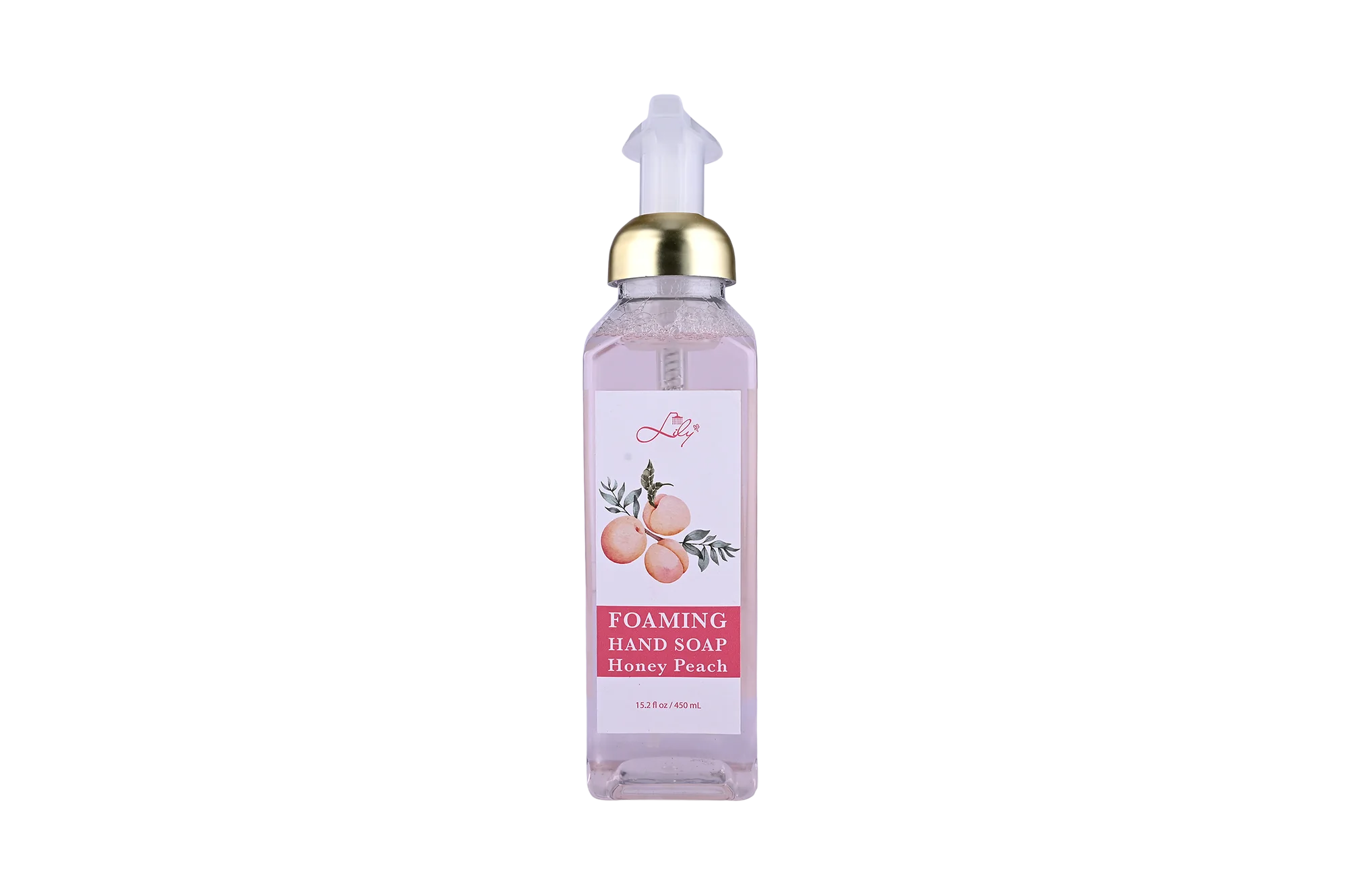 Honig-Pfirsich-Handseife