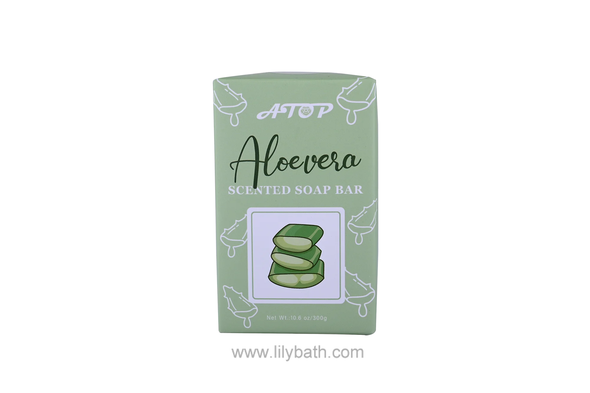 قالب صابون معطر بالألوفيرا