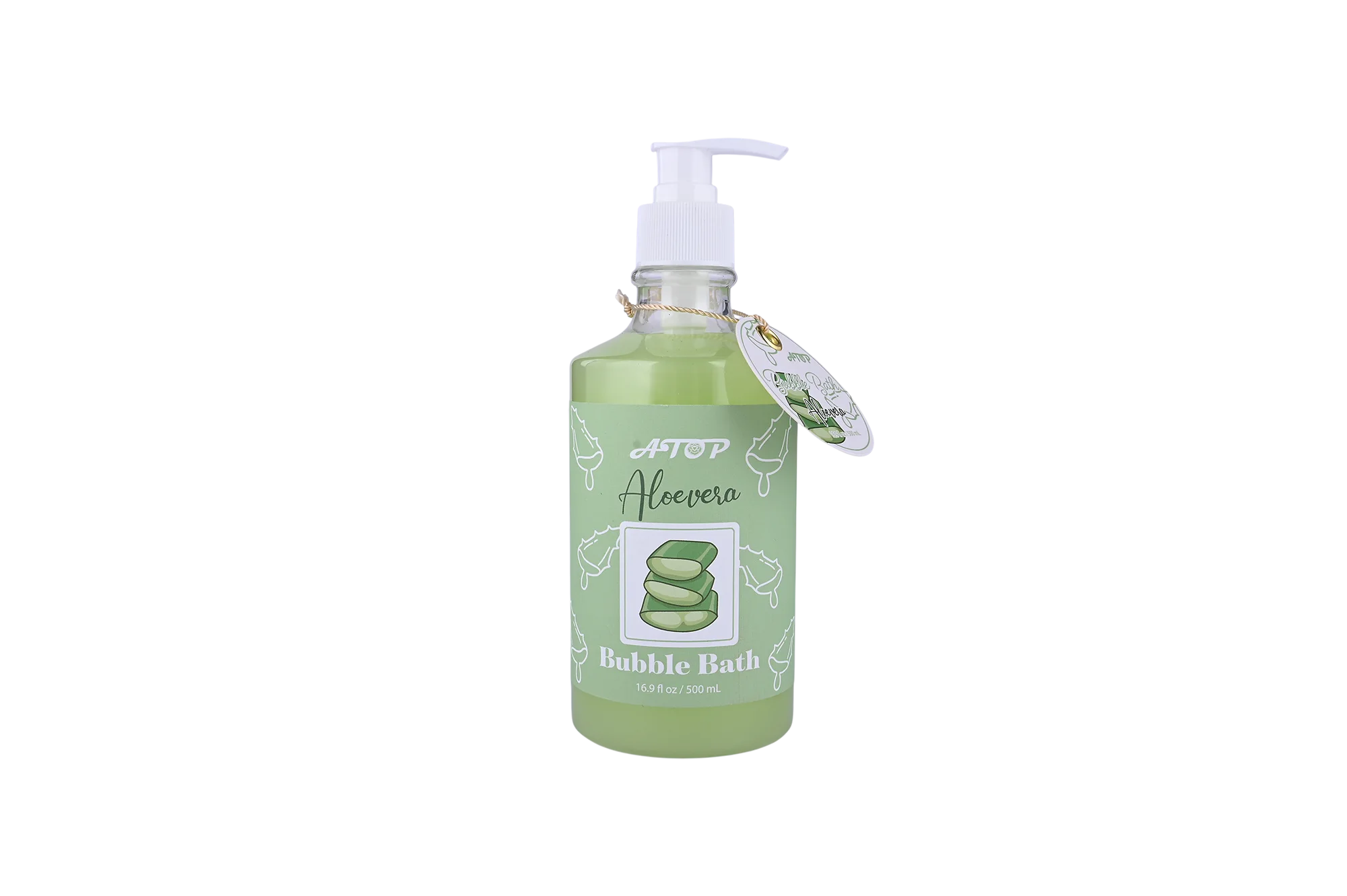 알로에 거품 목욕