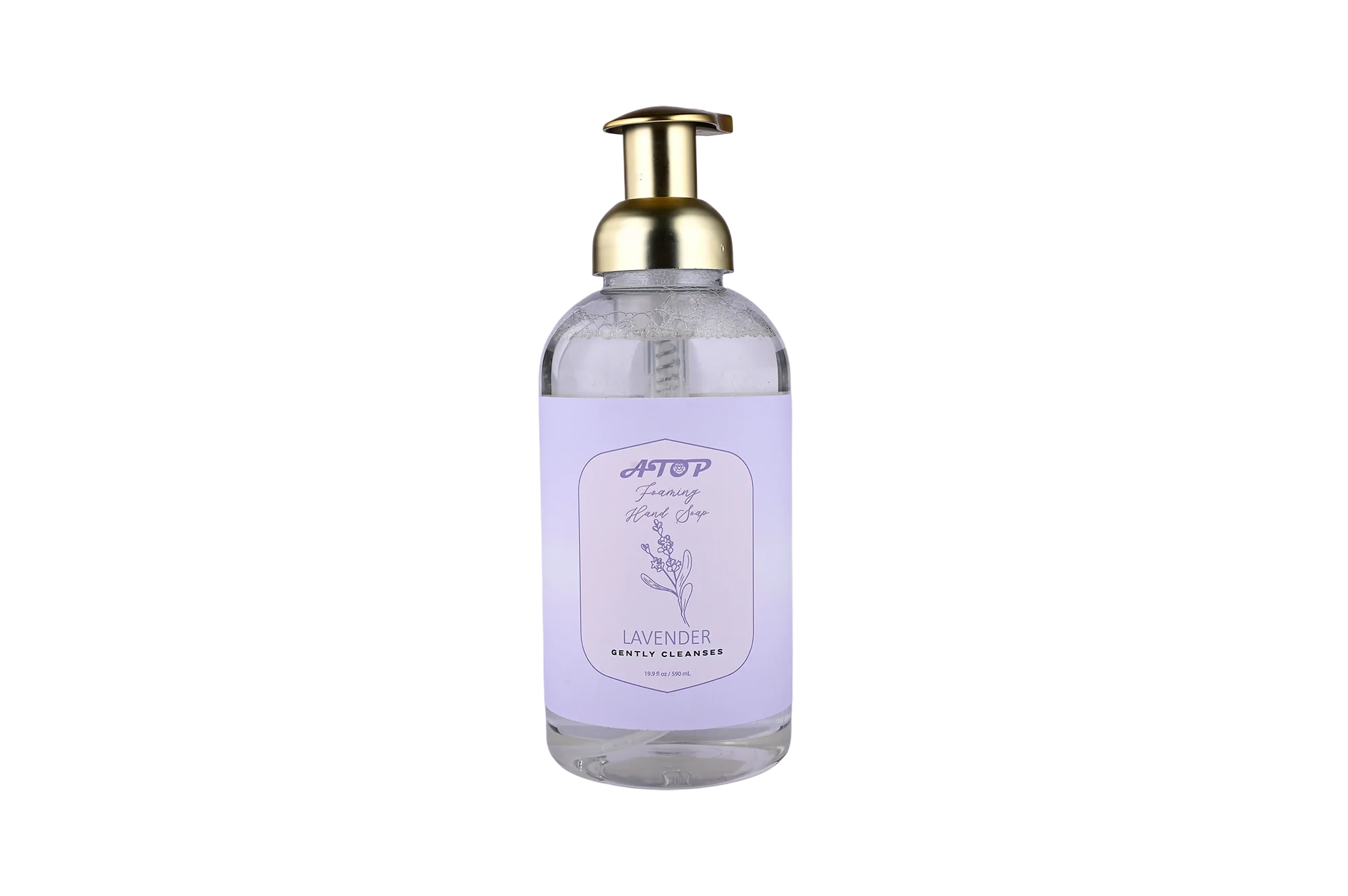 sabonete espumante de lavanda