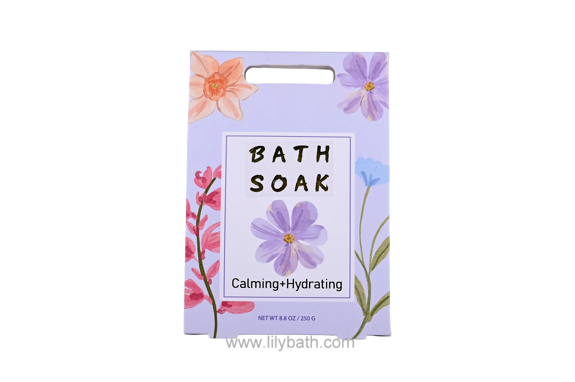 Sales de baño relajantes e hidratantes con infusión de esencia natural de menta - Lily Bath 1