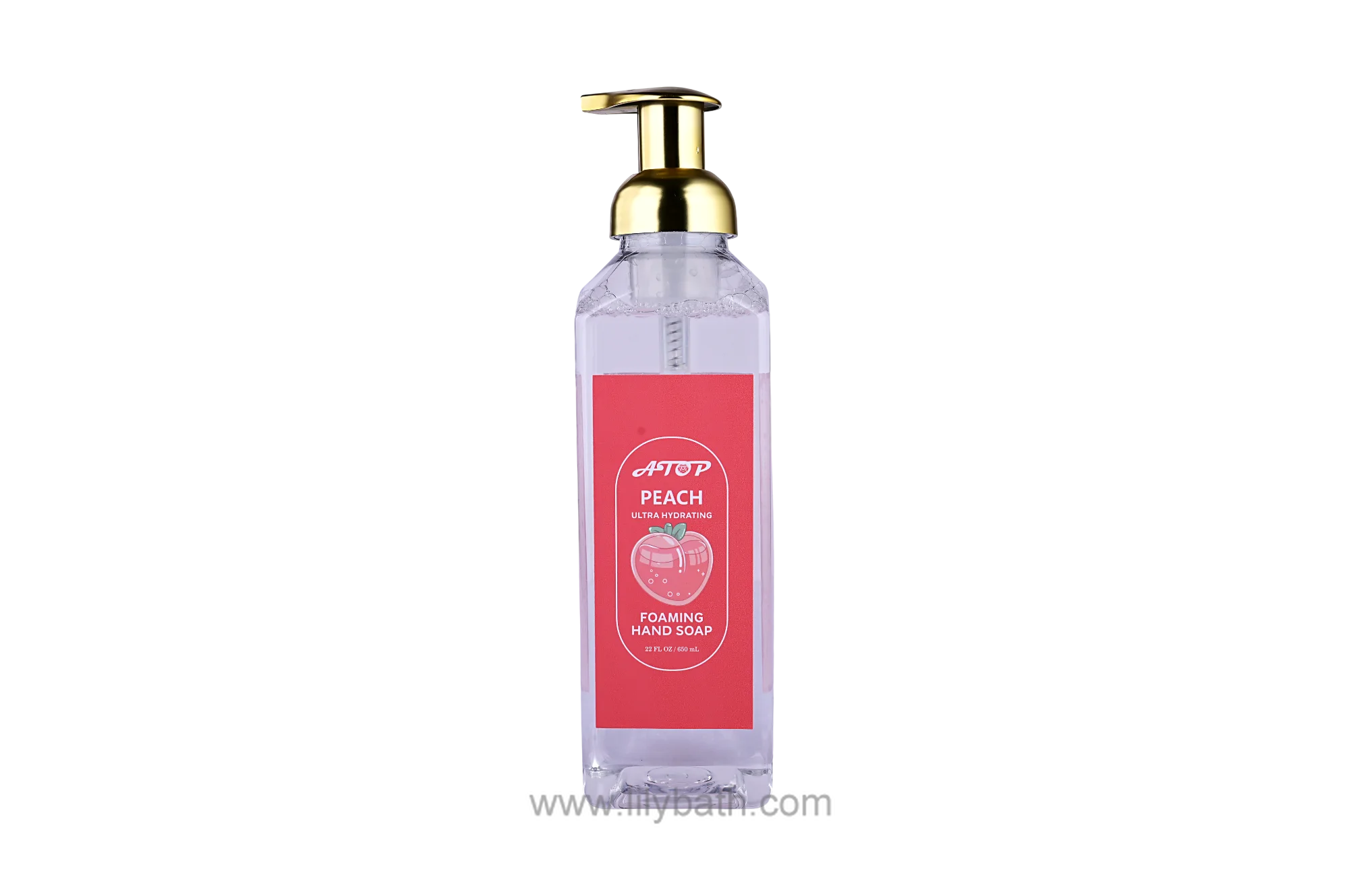 Peach foaming Hand Soap