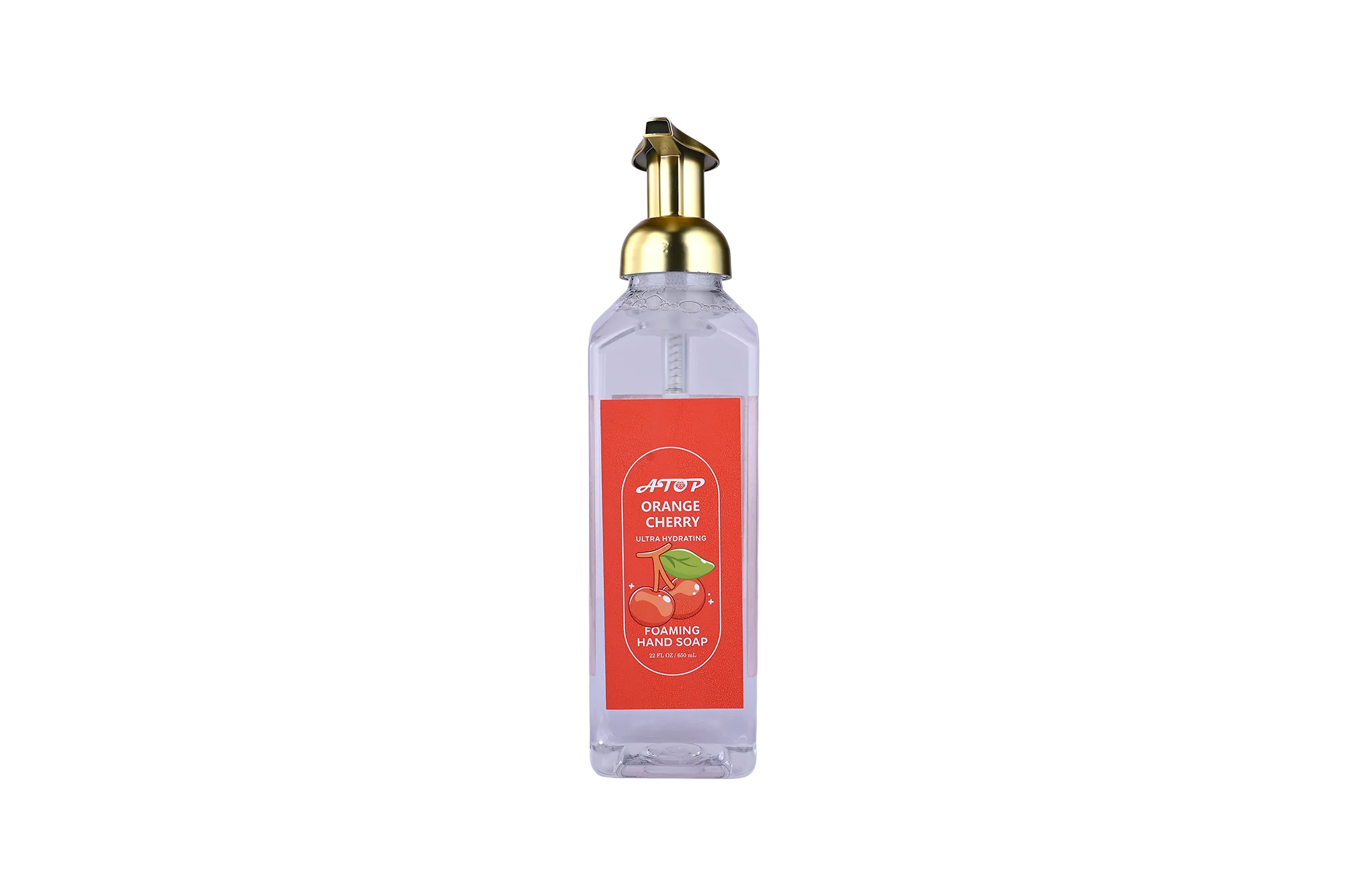 sabonete espumante para as mãos