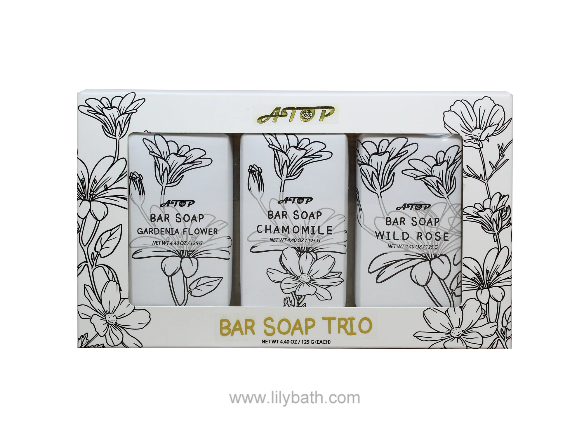 बार साबुन तिकड़ी