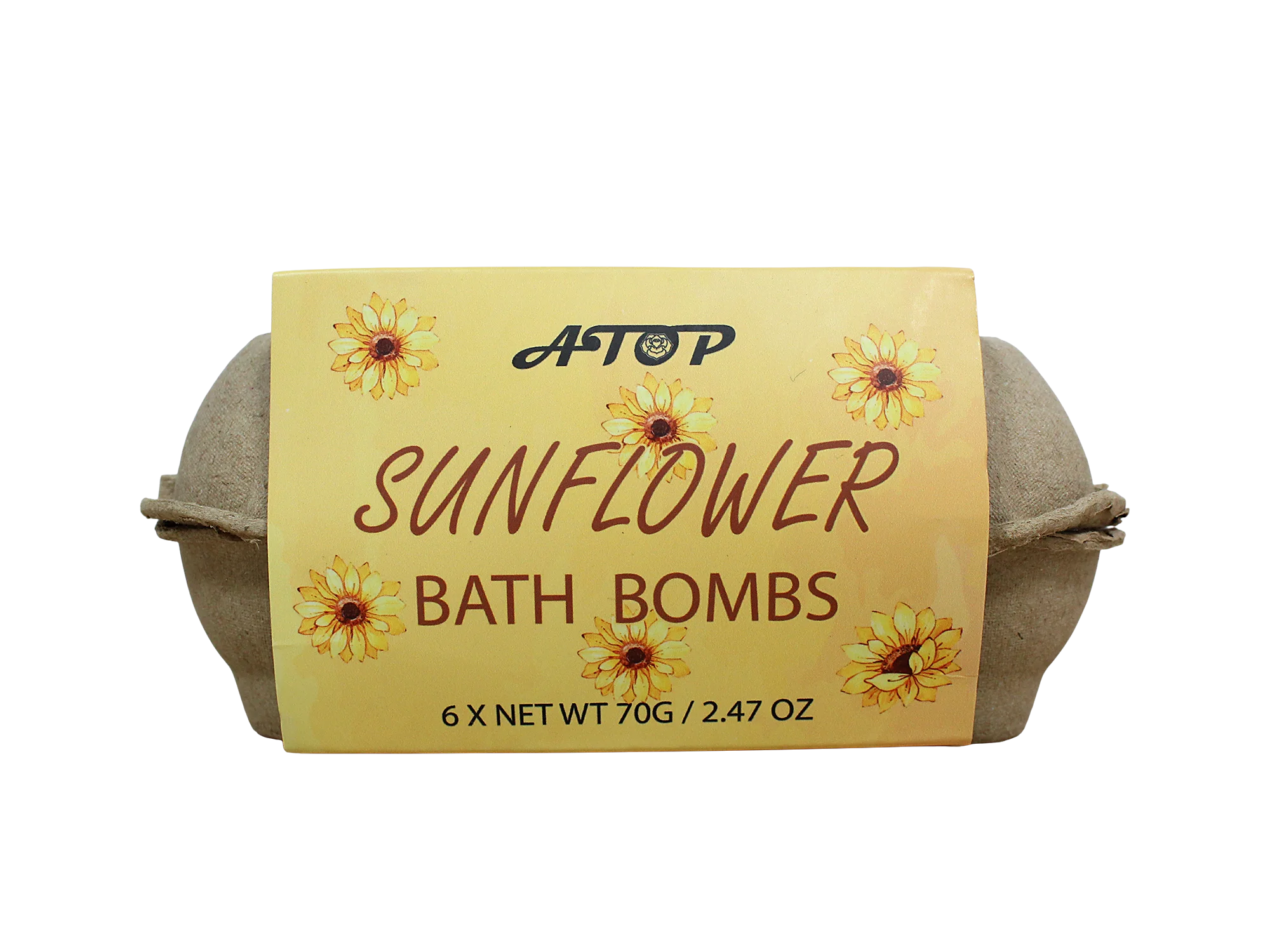 Sunflower Bath Bomb Set