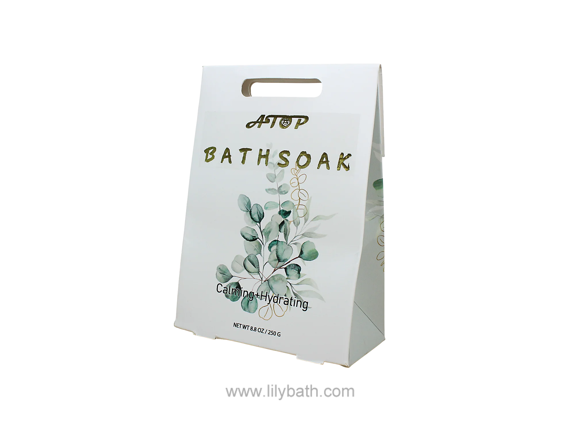 स्नान नमक भिगोएँ