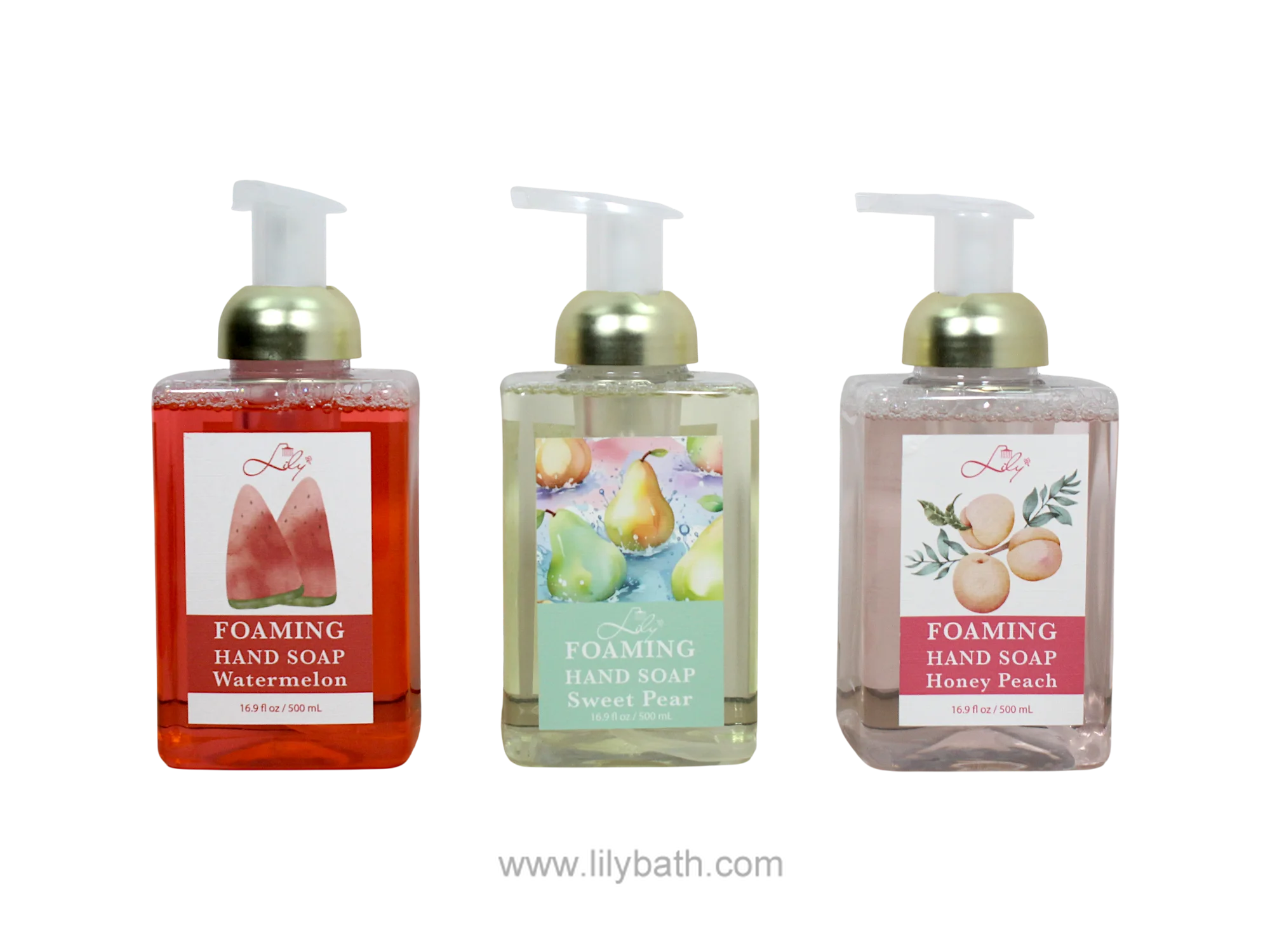 水果香泡沫洗手液