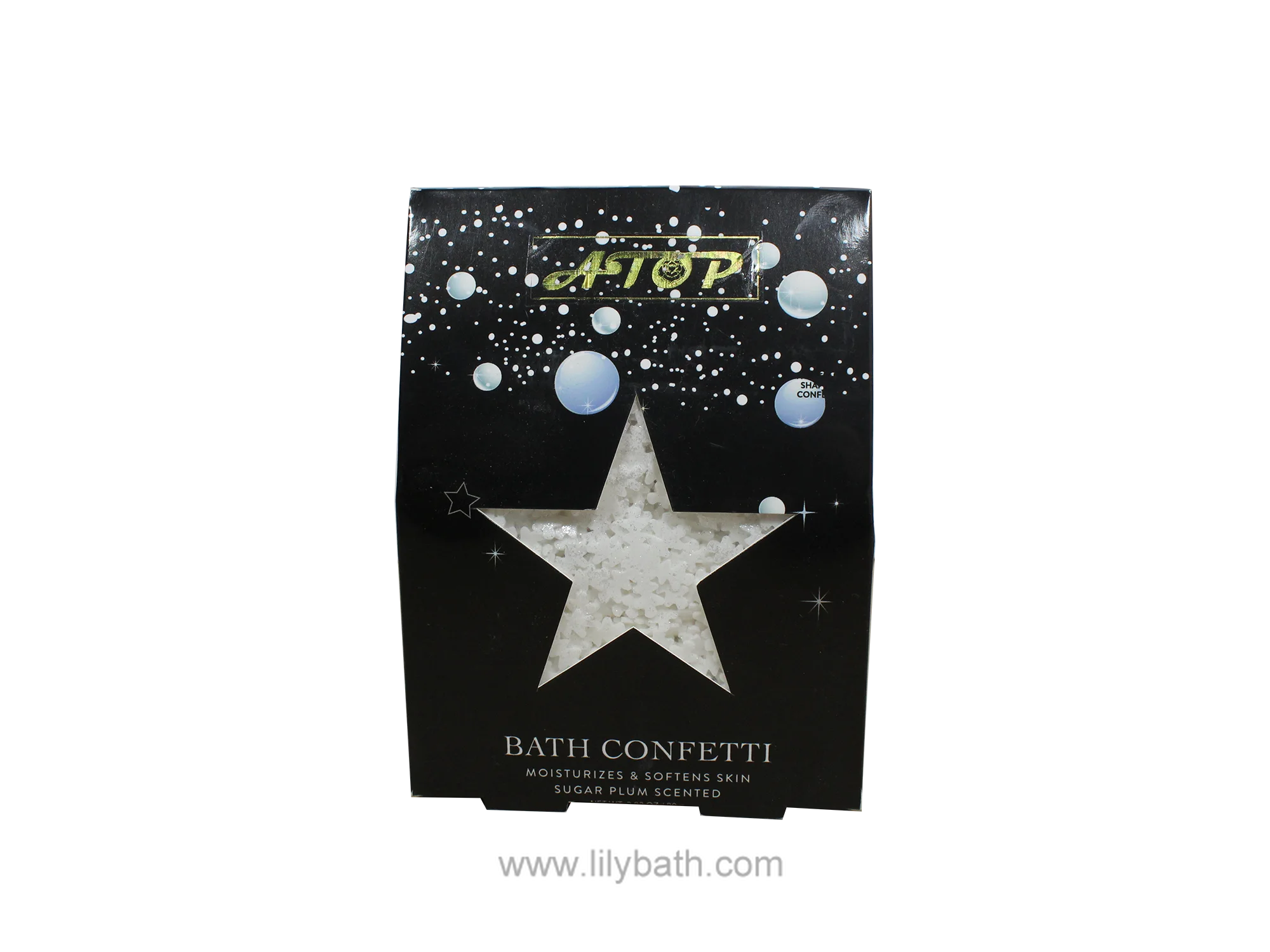 Sugar plum bath confetti