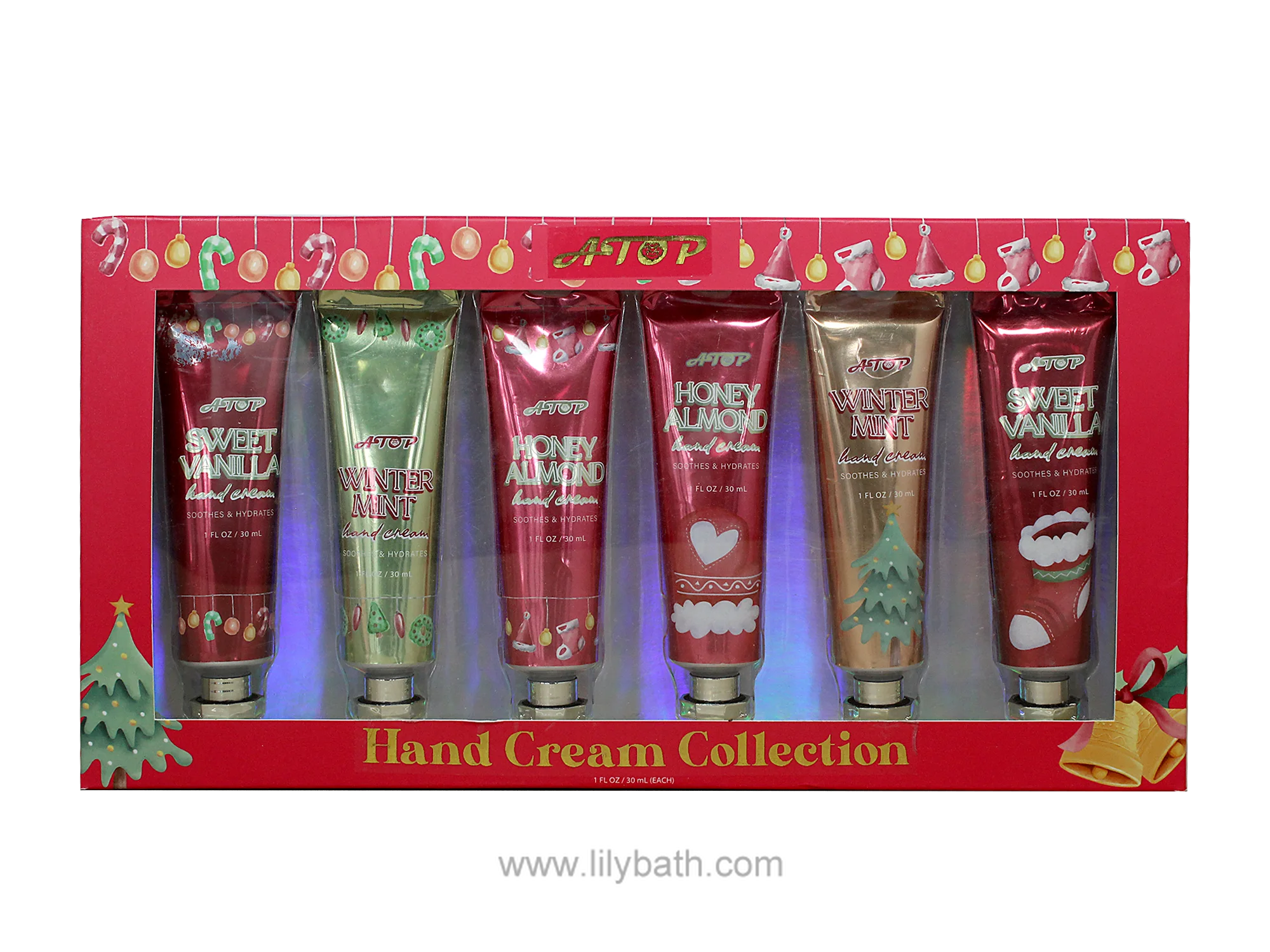 Christmas hand cream collection
