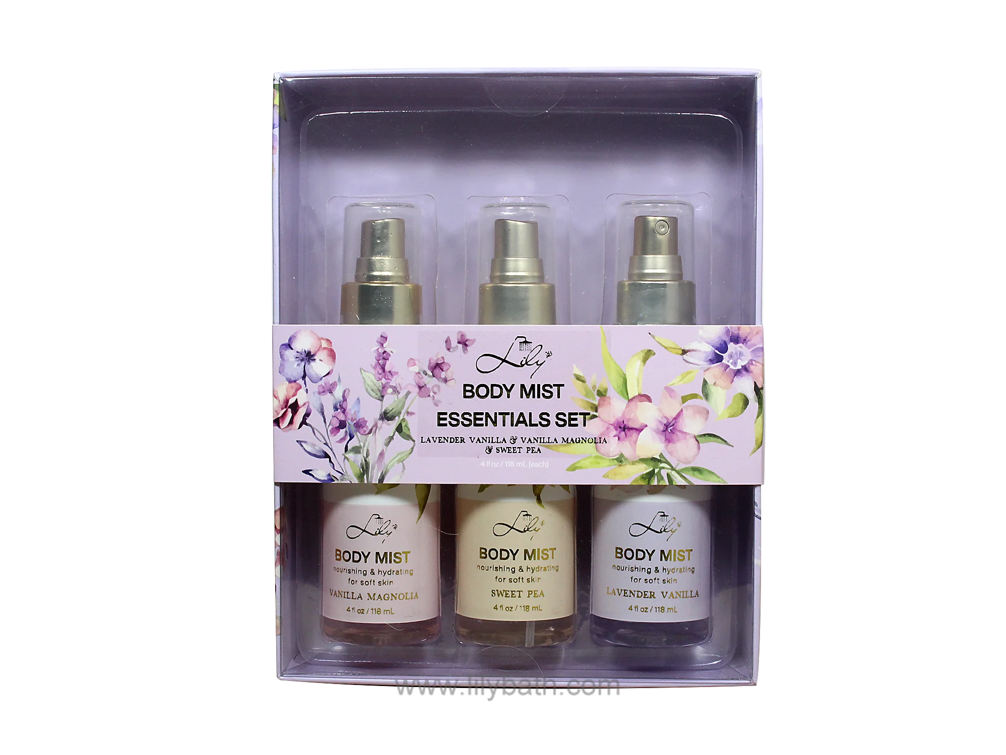 Essentials-set voor bodymist