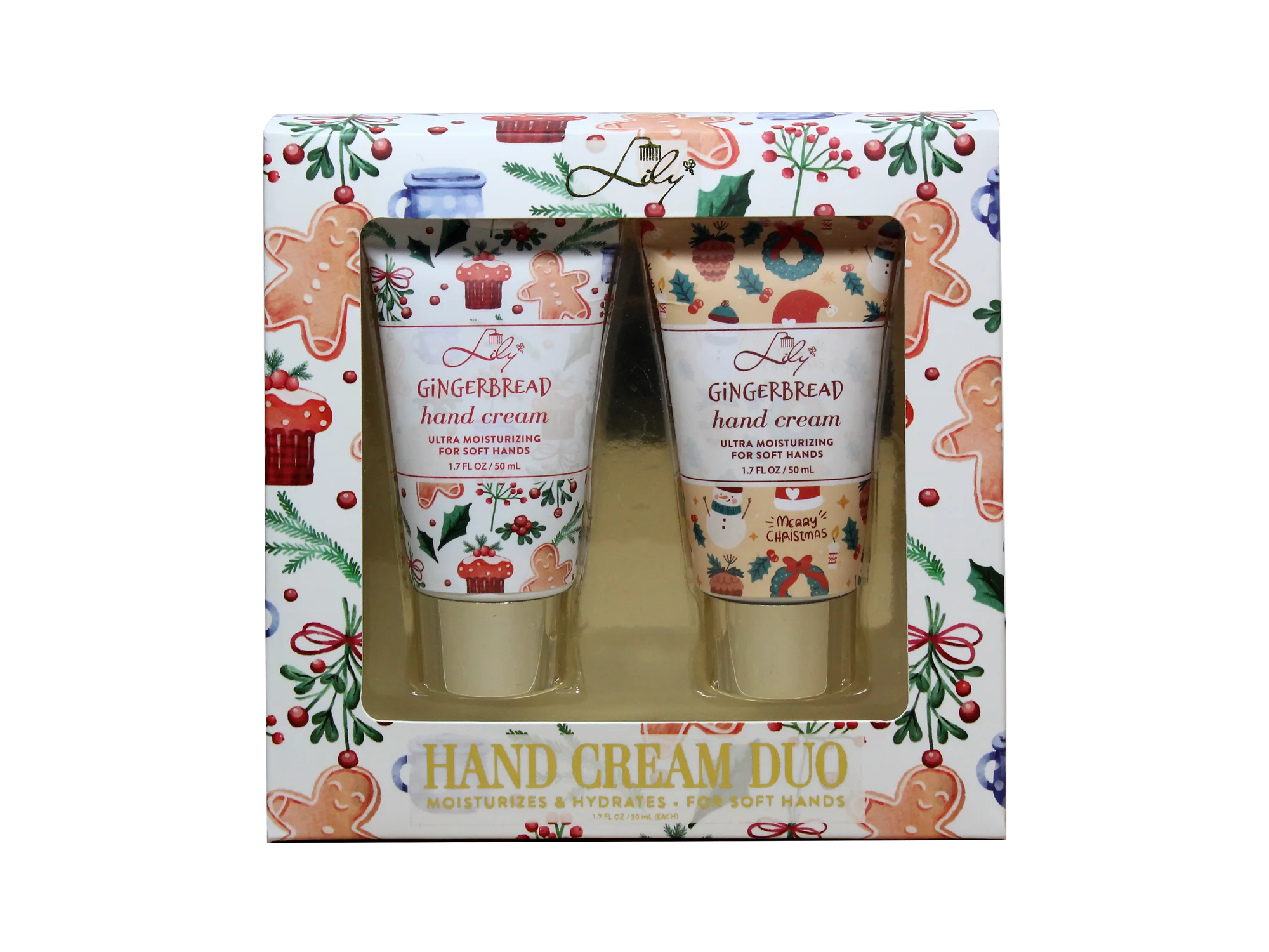 50 мл/1,7 жидких унций Ультраувлажняющий крем для рук с ароматом имбирного пряника для мягких рук 1