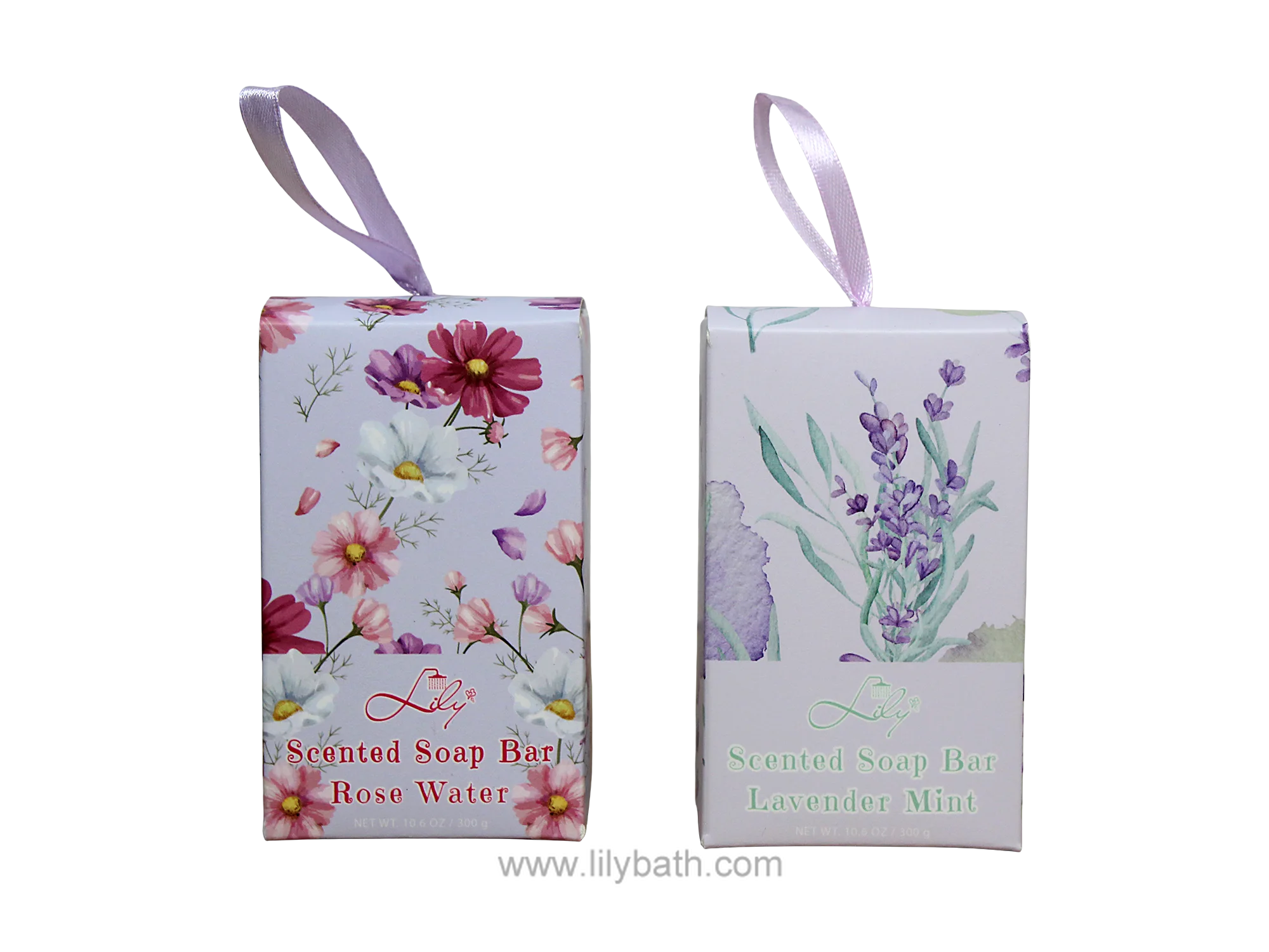 Seasonal botanical soap bar