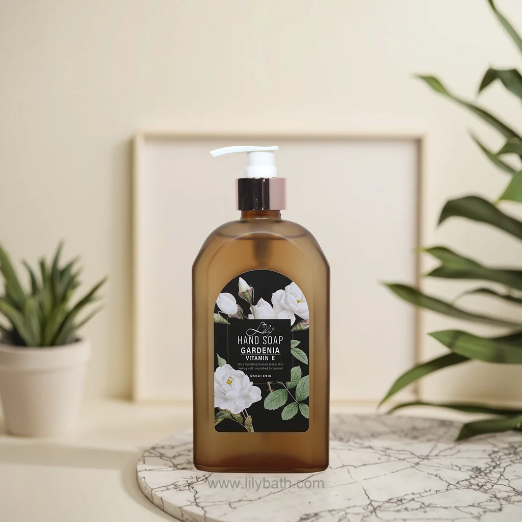 گارڈنیا موئسچرائزنگ ہینڈ صابن وٹامن ای کے ساتھ - 12.5 فل اوز / 370 ملی لیٹر | تازگی اور پرورش کا فارمولا 1