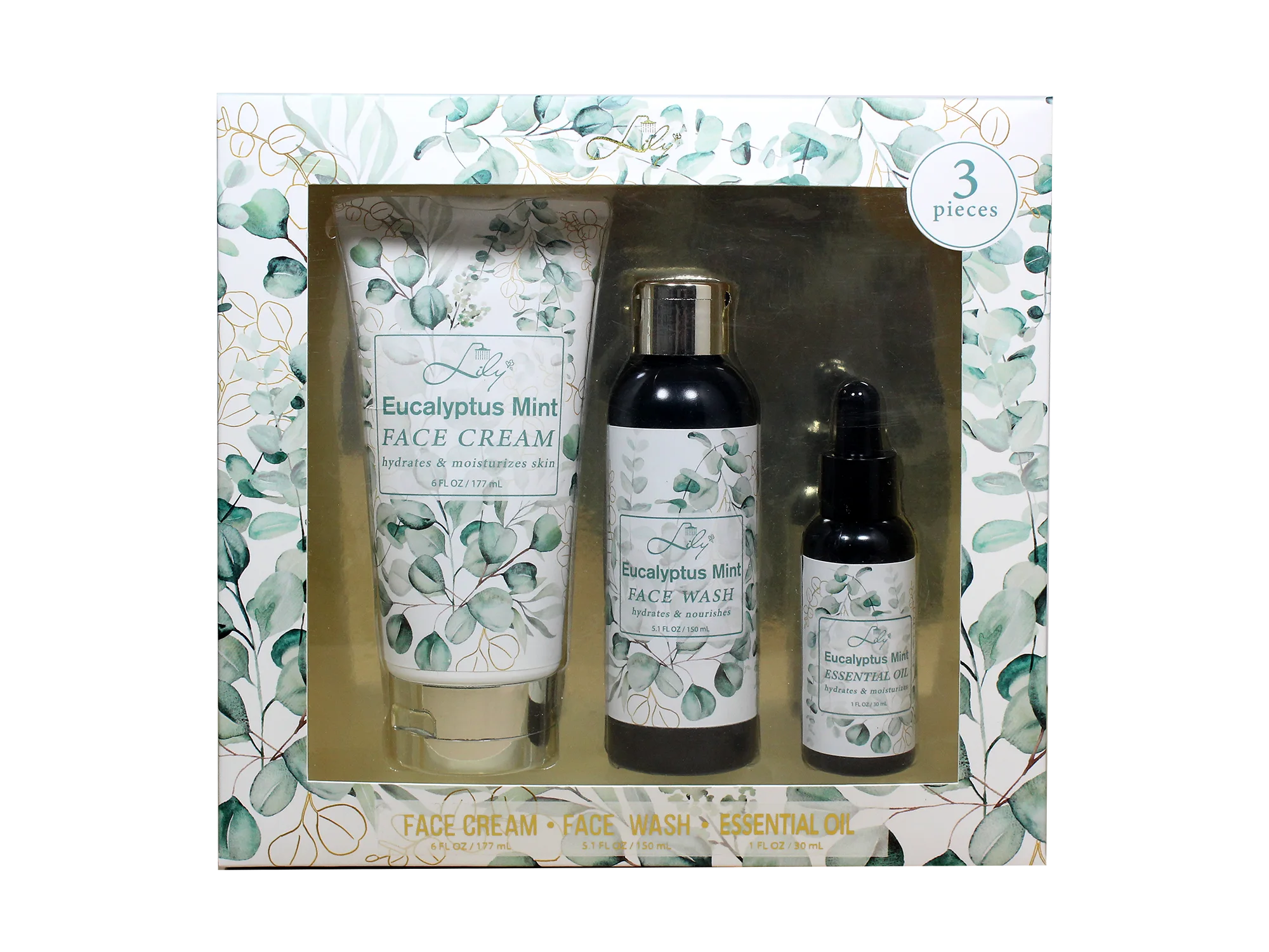 Coffret de soins Eucalyptus Menthe