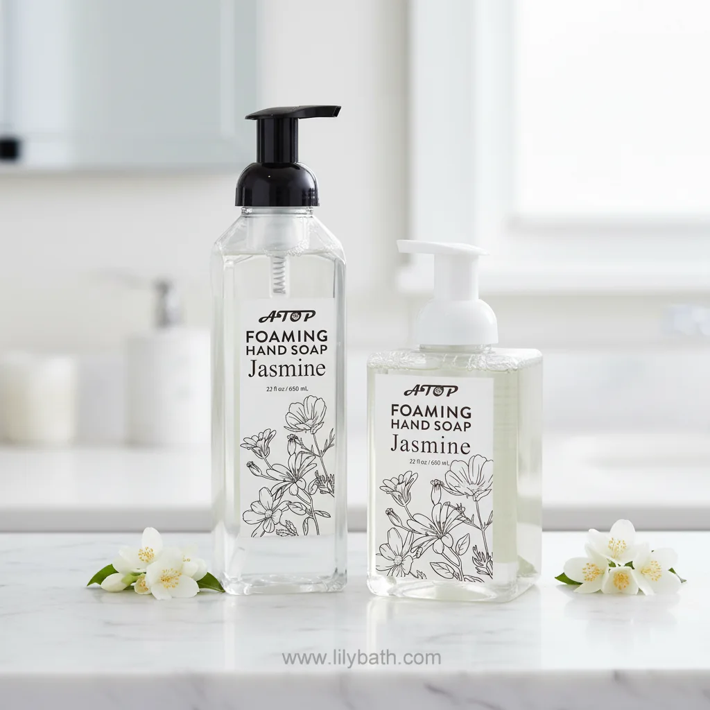 Sapone schiumogeno per le mani al gelsomino, detergente delicato con profumo floreale - Lily Bath 1