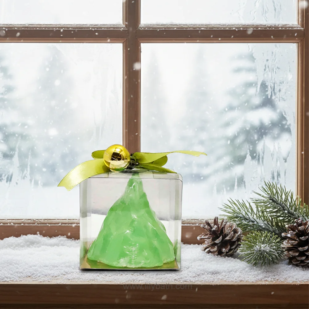 Diamanta Blua Kristala Sapo-Bazo en Travidebla PVC-Donacskatolo 1