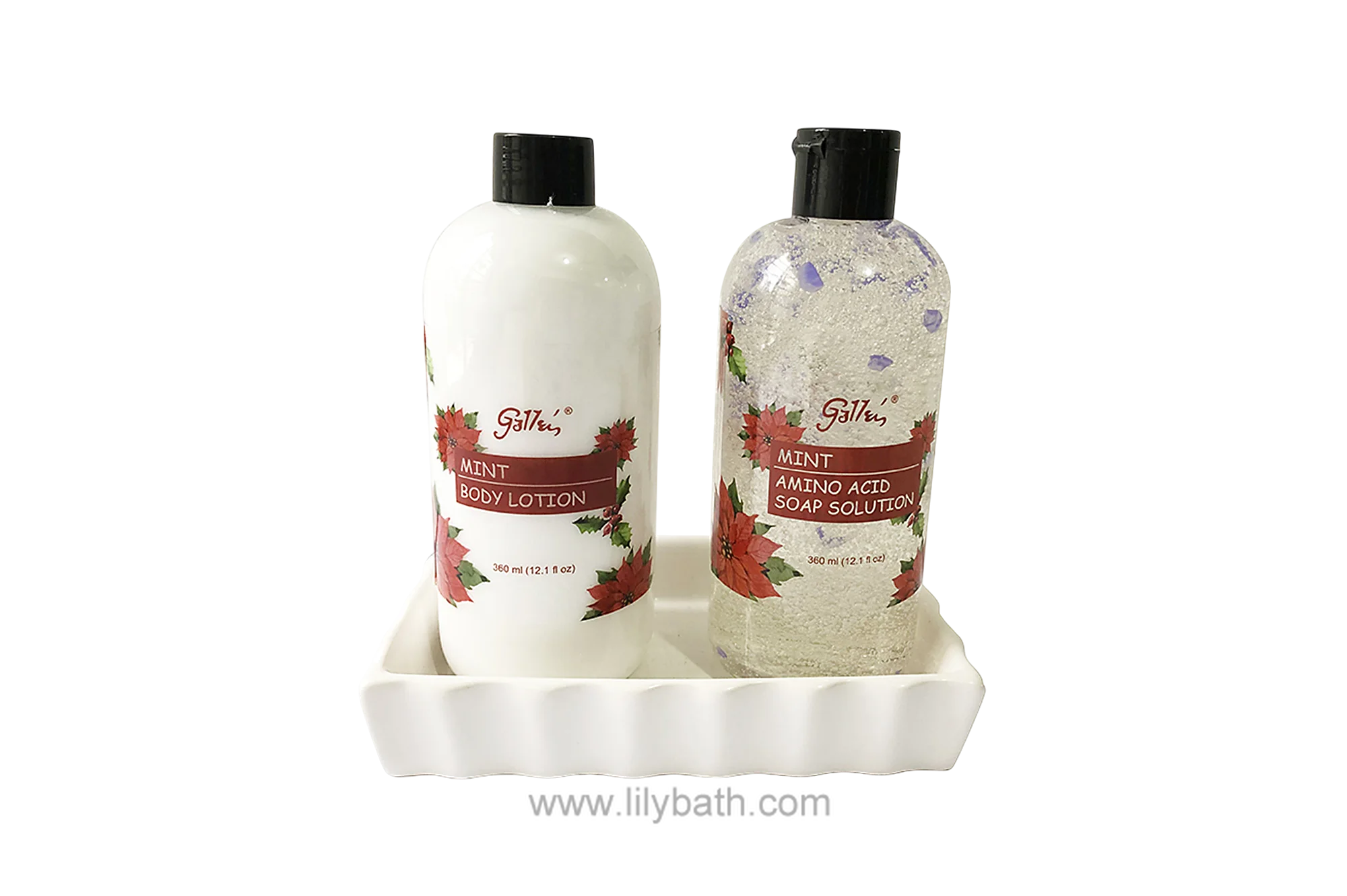 Aminoacida Sapsolvaĵo kaj Korpolocio-Aro kun Ceramika Pleto 1