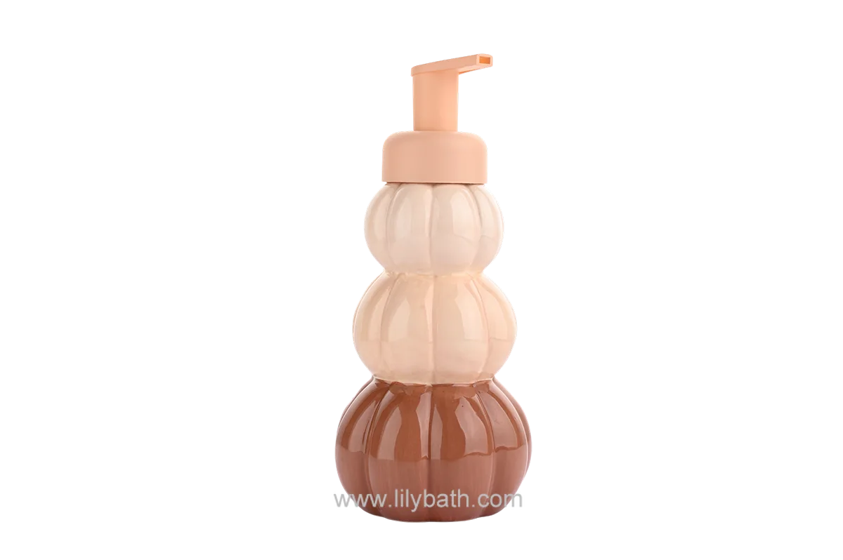 distributeur de savon pour les mains à la citrouille