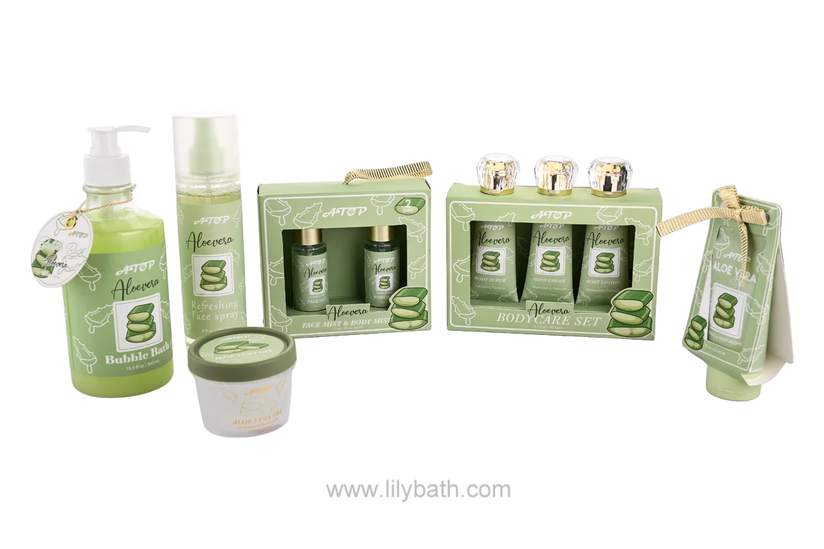 coffret cadeau bain et corps